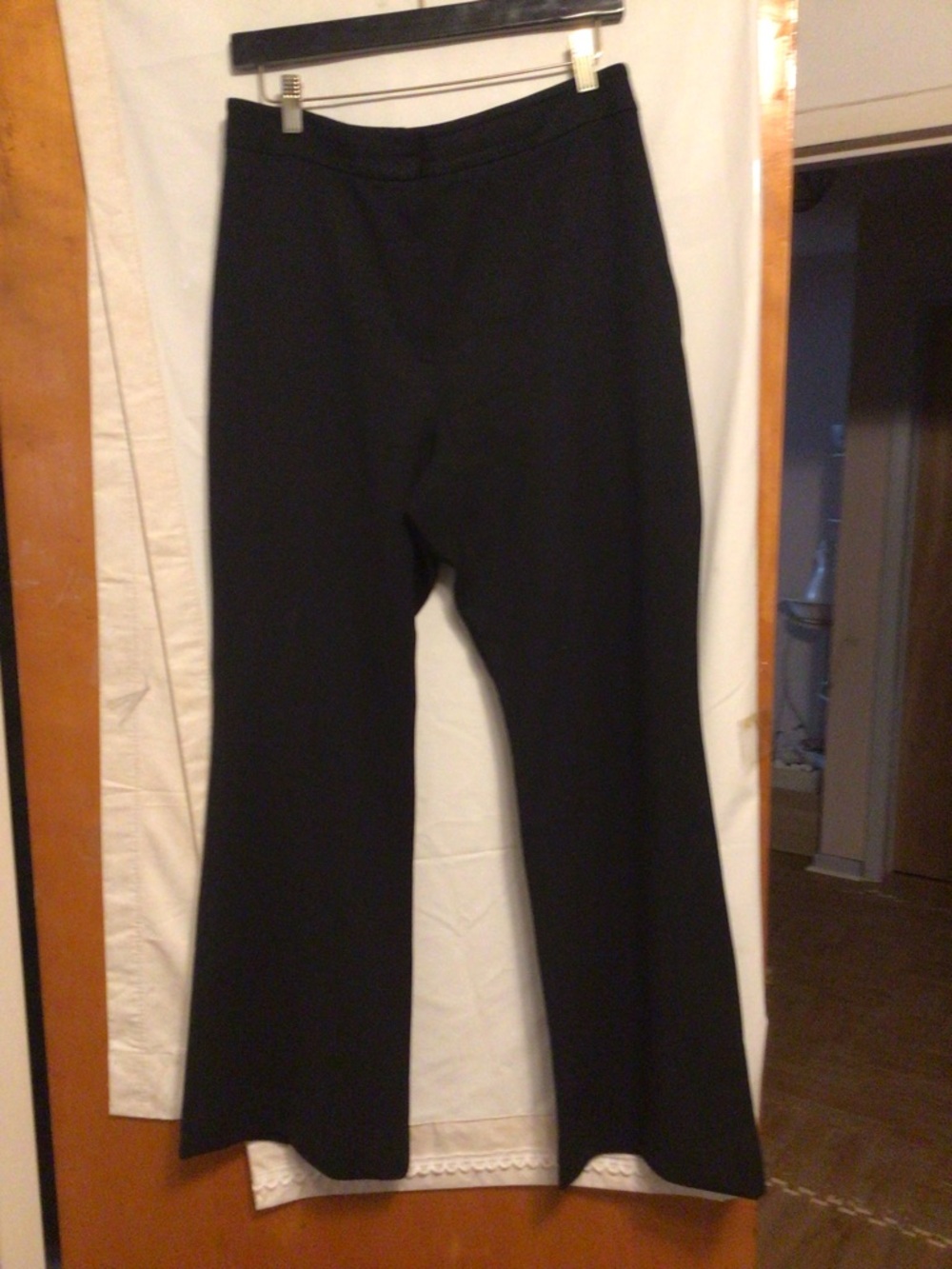 AKRIS Punto Virgin wool wide leg dress pants SZ 12
